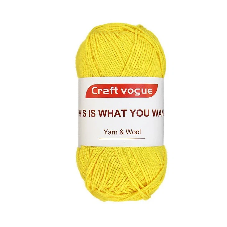 100 mercerised cotton yarn